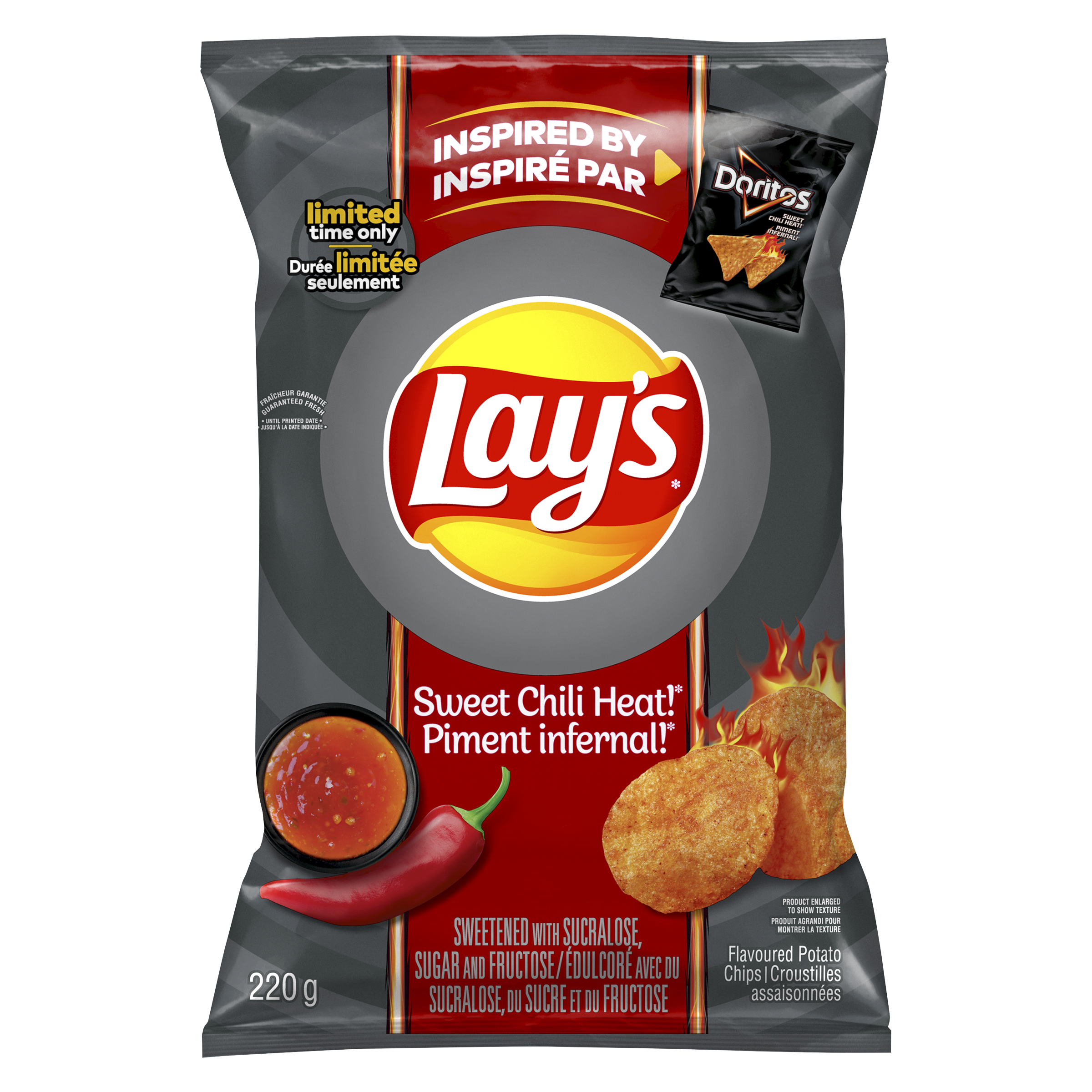 LAYS CHIPS SWEET CHILI HEAT